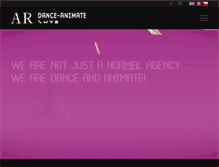 Tablet Screenshot of dance-animate.com